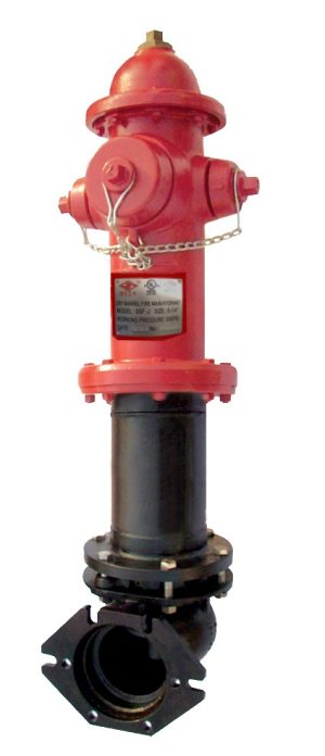 Hidrante Contra Incendio Barril Seco de Hierro Ductil Junta Mecanica UL/FM/AWWA